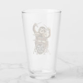 私の自身のビートを後を追って下さい タンブラーグラス (裏面)