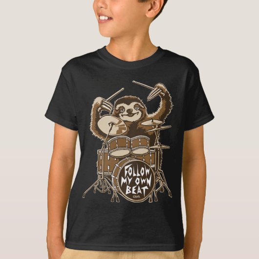私の自身のビートを後を追って下さい Tシャツ (正面)