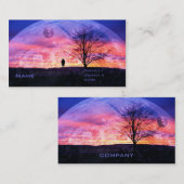 私の自身の宇宙 名刺 (正面/裏面)