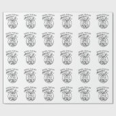 私の自身の小さい世界Melodeon ラッピングペーパー (フラット)