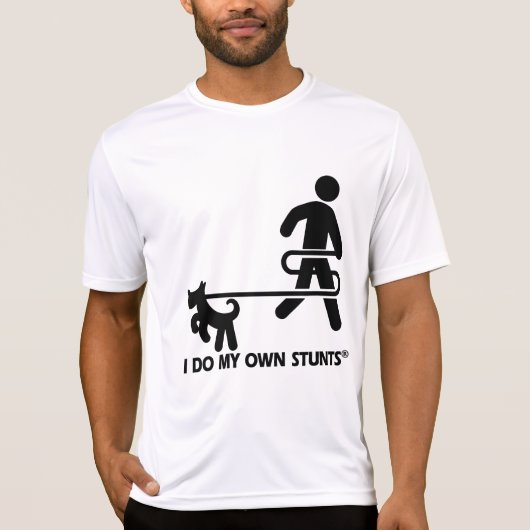 私の自身の発育阻害の後をつけて下さい Tシャツ (正面)