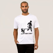 私の自身の発育阻害の後をつけて下さい Tシャツ (正面フル)