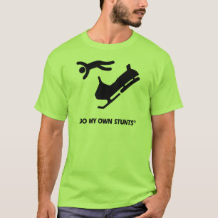 私の自身の発育阻害をスノーモービルで行って下さい Tシャツ
