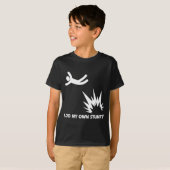私の自身の発育阻害を爆撃して下さい Tシャツ (正面フル)