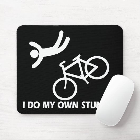 私の自身の発育阻害を自転車に乗って下さい マウスパッド (マウス)