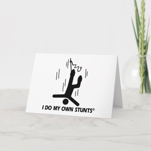 私の自身の発育阻害を跳ぶバンジー シーズンカード (正面)