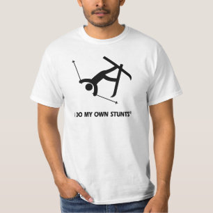 私の自身の発育阻害スキーをします Tシャツ