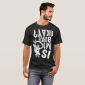 私の自転車は大丈夫バイク自転車BMX MTB 1 Tシャツ (正面フル)