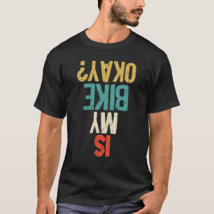 私の自転車は大丈夫マウンテンバイクヴィンテージサイクリングCycli Tシャツ