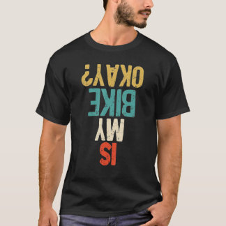 私の自転車は大丈夫マウンテンバイクヴィンテージサイクリングCycli Tシャツ
