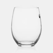 私の舐め猫を保持できないパニー猫ことわざ ステムなしワイングラス (右)