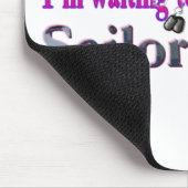 私の船員を待っていること マウスパッド (コーナー)