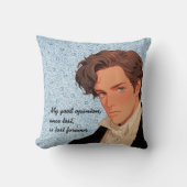 私の良い印象は一度失われると、永遠に失われる ダーシー クッション (正面)