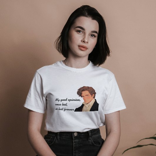 私の良い意見は失った昔は失った永遠にダーシー トライブレンドTシャツ