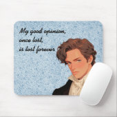私の良い意見は失った昔は失った永遠にダーシー マウスパッド (マウス)