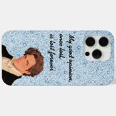 私の良い意見は失った昔は失った永遠にダーシー Case-Mate iPhoneケース (裏面 (横))