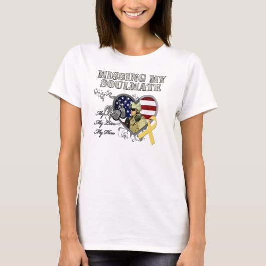私の良きパートナーを恋しく思うこと Tシャツ (正面)