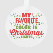 私の色お気に入りのはクリスマスライト オーナメント (裏面)