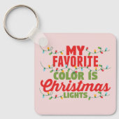 私の色お気に入りのはクリスマスライト キーホルダー (正面)