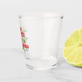 私の色お気に入りのはクリスマスライト ショットグラス (右)