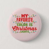 私の色お気に入りのはクリスマスライト 缶バッジ (正面)