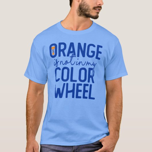 私の色の輪の中にオレンジはない Tシャツ (正面)