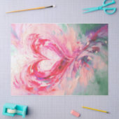 私の色彩の鮮やかハート、愛の表現 薄葉紙 (クラフト)