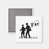 私の芝生から マグネット (正面/裏面)