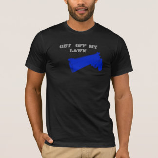 私の芝生のTシャツを離れて得て下さい Tシャツ