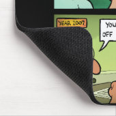 私の芝生を離れて得ますからかいます! マウスパッド (コーナー)