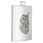 私の芝生ブルーグラスフォーク音楽 フラスク (右)