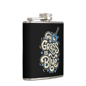 私の芝生ブルーグラスフォーク音楽 フラスク (右)