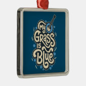 私の芝生ブルーグラスフォーク音楽 メタルオーナメント (右)