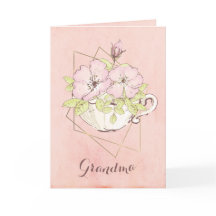 私の花おばあちゃんピンクかわいらしズ結婚の