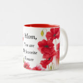 私の花お気に入りの二色コーヒーマグ ツートーンマグカップ (正面右)