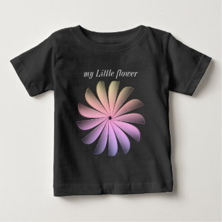 私の花ちゃんTシャツ ベビーTシャツ