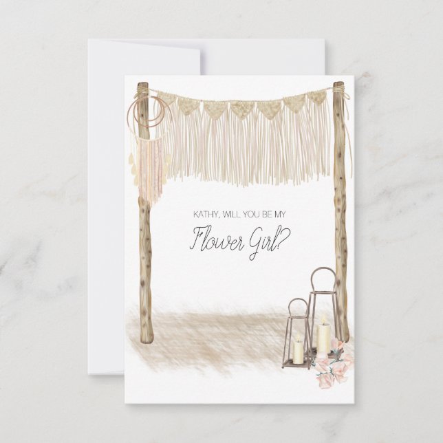 私の花の女の子ボホモダンピンク (正面)