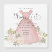 私の花ガールウォーター色磁気 (正面)