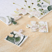 私の花娘ピンクのフローラ脚本 ジグソーパズル (側面)