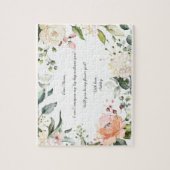 私の花娘ピンクのフローラ脚本 ジグソーパズル (縦)