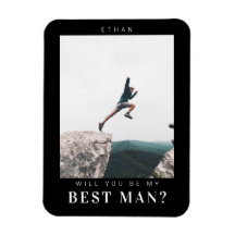 私の花婿介添人ミニマル写真ダーク