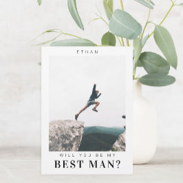 私の花婿介添人ミニマル写真モダン