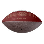 私の花婿介添人名前をカスタムする アメリカンフットボール (回転270)