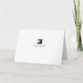 私の花婿介添人空白のなカードです 招待状 (裏面)