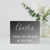 私の花婿介添人 ポストカード (スタンド正面)