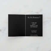 私の花婿介添人?私の家族である 招待状 (内部)