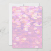 私の花嫁になる |ソフトピンク《写真》ぼけ味 招待状 (裏面)