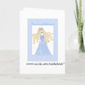 私の花嫁になる 招待状 (裏面)