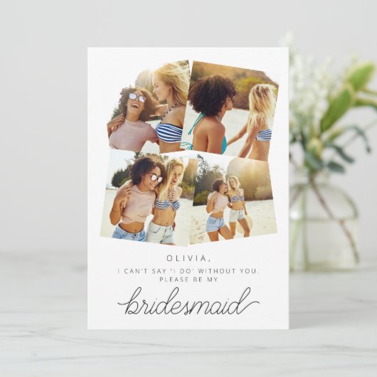 私の花嫁のカードに写真を載せてくれるか？ 招待状 (スタンド正面)