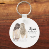 私の花嫁のキーリングになってくれるか？ キーホルダー (正面)